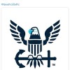 米海軍、ロゴマークもマスク着用    SNS公式アカウントのワシ