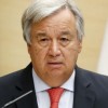 国連総長が豪雨犠牲者に哀悼の意　熊本の遺族らに「深い悲しみ」