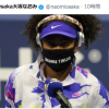 大坂、マスクに被害女性の名　全米テニスでも差別に抗議