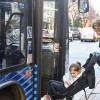 ベビーカー、折り畳まなくてもOK NY市内バス、5台に1台の割合で