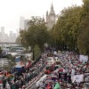 ガザ空爆への抗議デモ、ロンドンで数万人参加　世界各地でも