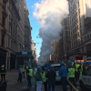 ５番街で蒸気管爆発　アスベスト検出、49軒で避難