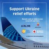 ウクライナへの支援・寄付活動を開始 ユナイテッド航空
