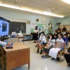 保護者参観で自由研究発表会 ニュージャージー日本人学校