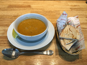 「レンズ豆の」スープ
