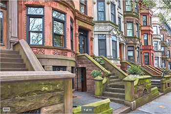タウンハウスの外観(photo: Brown Harris Stevens)