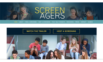 映画「Screenagers」のホームページ