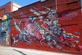 ブッシュウィックのストリートアート(photo: currystrumpet)