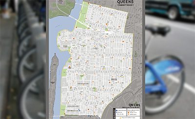 Queens CB1 Final Plan Map （ＤＯＴ）