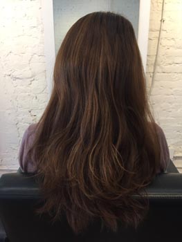 全体をゆるく巻いた状態でスタート。