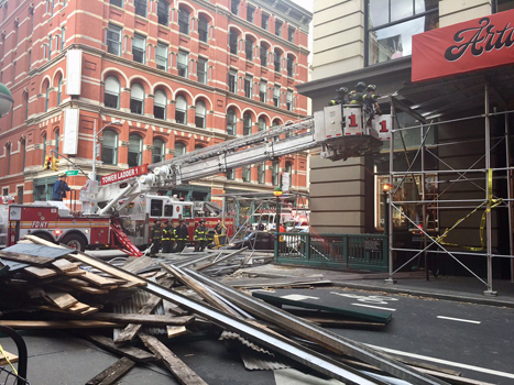 FDNYのツイッター(@joinFDNY)より