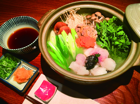 旬の冬に一度は味わいたいアンコウ鍋！