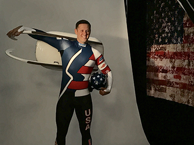 マット・モーテンセン選手（photo: USA Luge）