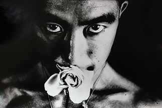 Eikoh Hosoe, Rose Penalty-Yukio Mishima, 1961, © Eikoh Hosoe, Courtesy see+ gallery