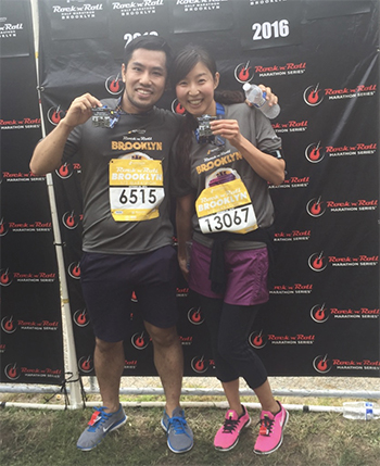 2016年冬のブルックリンマラソンは夫婦で完走