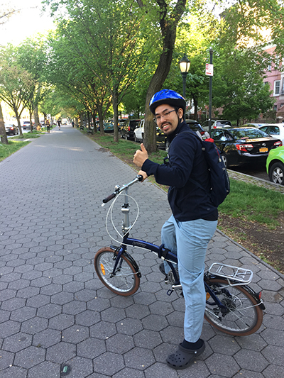 自宅近くのイースタンパークウェーで