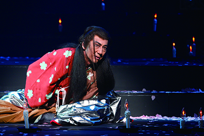 Masachika Ichimura as Macbeth（photo: Piet Defossez）