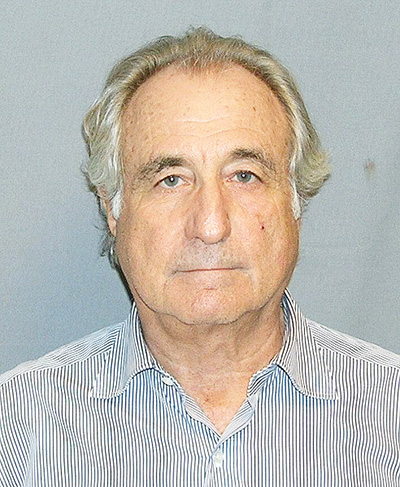 バーナード・マドフ受刑者 (photo: U.S. Department of Justice)