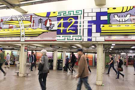 NY地下鉄駅のアート辿るマップ 英国出版社が発売 | DAILYSUN NEW YORK