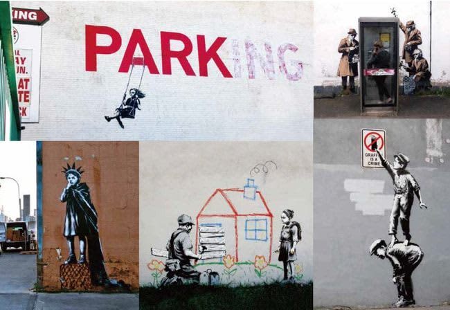 Niko And からバンクシーのアートアイテム発売 有名作品を使用したマスク バッグなど Daily Sun New York