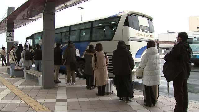 新幹線運休続く 花巻 羽田便臨時運行 地震の影響 高速バスは増便 岩手県 Dailysun New York