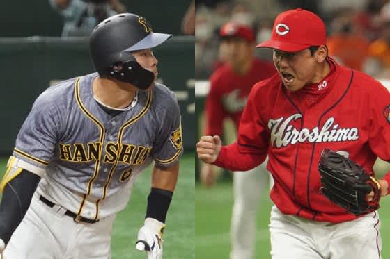 佐藤輝明か栗林良吏か 今季のセ新人王争いは超ハイレベル 中野拓夢は盗塁トップ Daily Sun New York