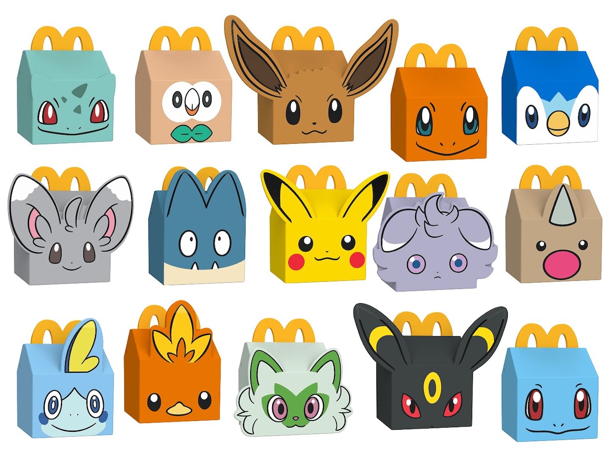 マクドナルド×ポケモンが11月登場！ おもちゃ全15種、ポケモンカードもまさかの2枚付き
